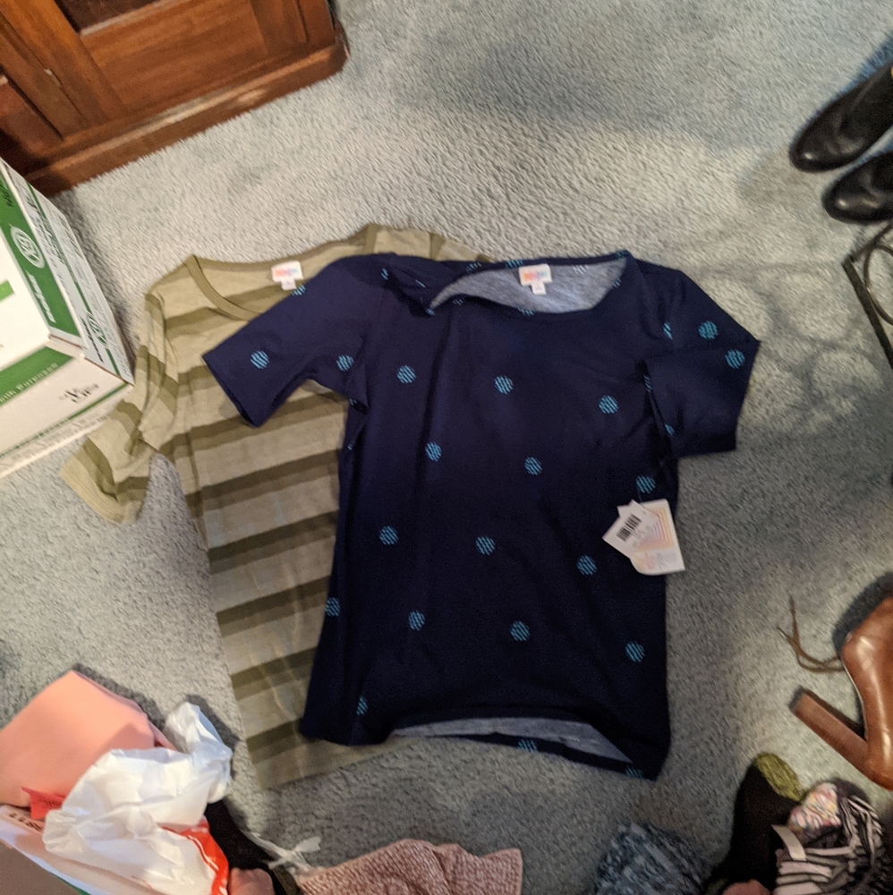 2 LuLaRoe Gigi, Lg, 1 price for both!
